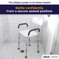 drive™ Shower Chair with Back and Removable Padded Arms 12445KD-1