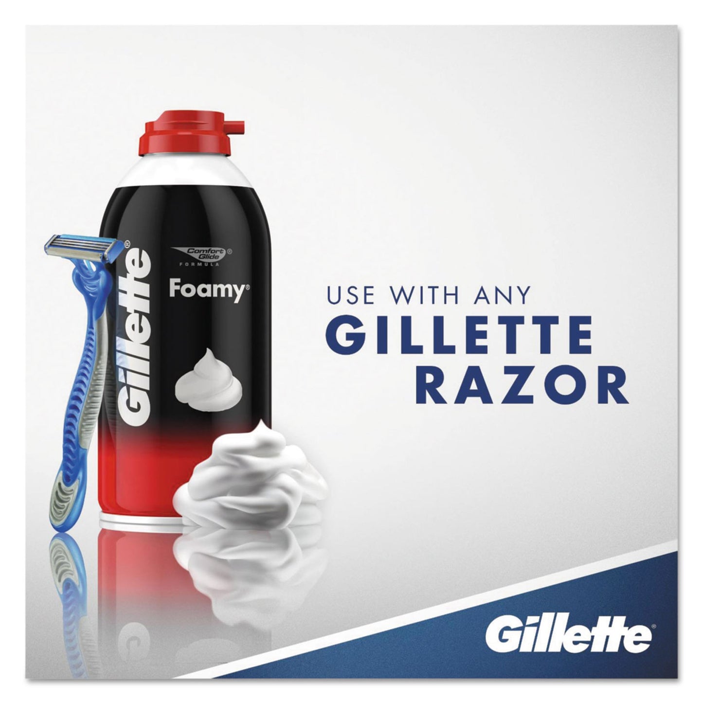 Gillette® Foamy® Shaving Cream Regular Scent PGC14501