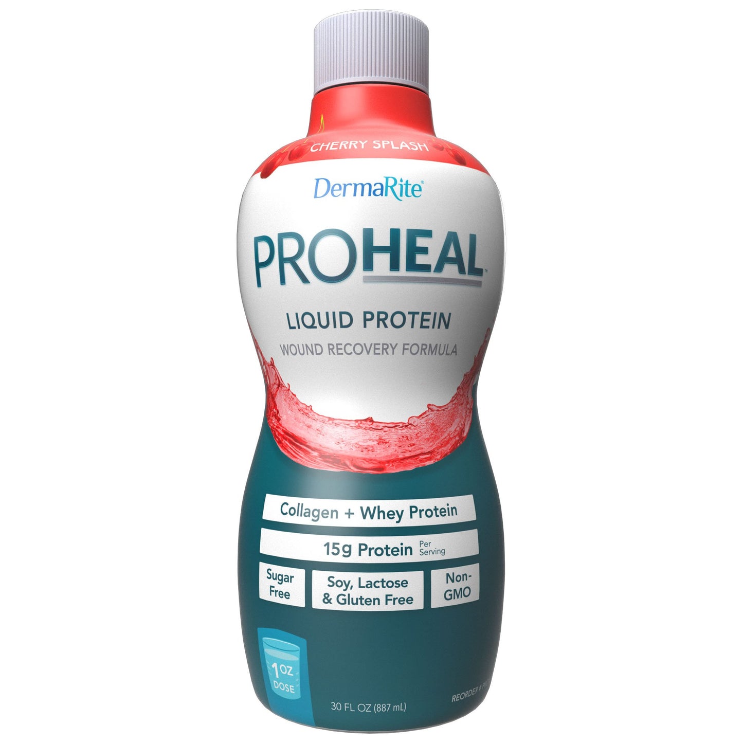ProHeal™ Cherry Splash Liquid Protein Wound Recovery Formula, 30-ounce bottle PRO1000