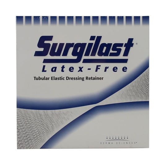 Elastic Net Retainer Dressing Surgilast® Tubular Elastic 25 Yard Size 7 White Small Chest / Back / Perineum / Axilla NonSterile - GLLF2507