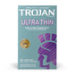 Trojan® Ultra Thin Lubricated Latex Condoms 02260092642