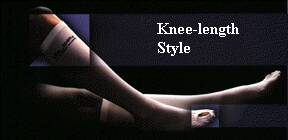 Anti-embolism Stocking LifeSPAN® Knee High Small / Regular White Inspection Toe - 553-01