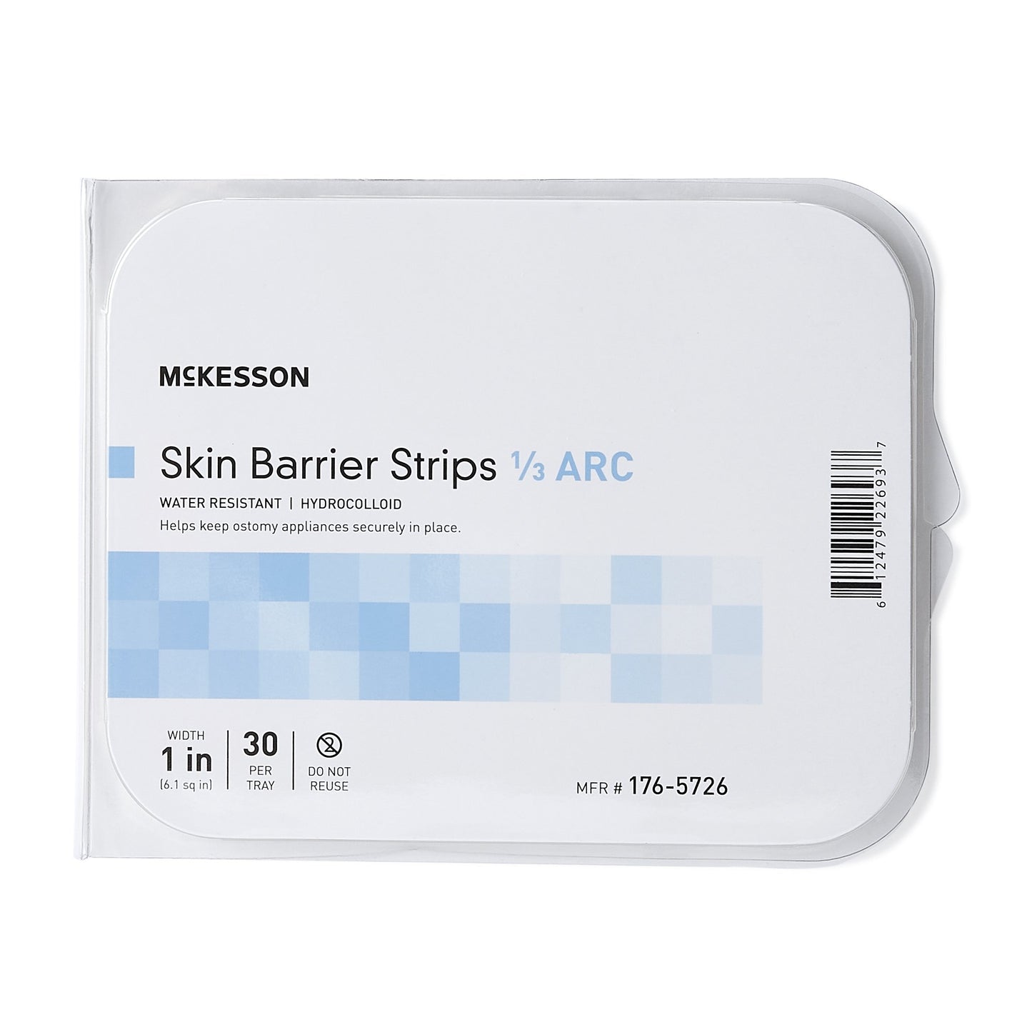 McKesson Skin Barrier 1/3 Arc Strip 176-5726