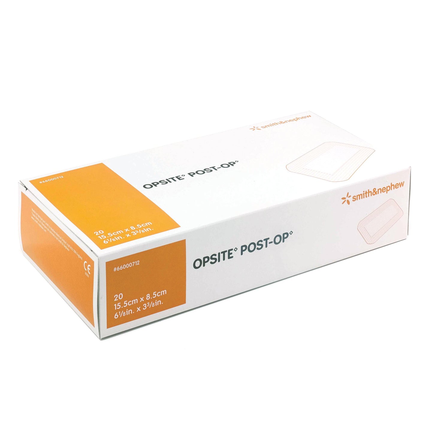 OpSite Post Op Transparent Film Dressing with Pad, 3-3/8 x 6-1/8 Inch 66000712