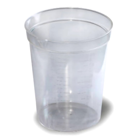Urine Specimen Container with Pour Spout 72 X 87 mm 192 mL (6.5 oz.) Without Closure Unprinted NonSterile - 0465-4100