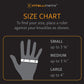 Intellinetix® Arthritis Vibrating Gloves, Large, Black 07232