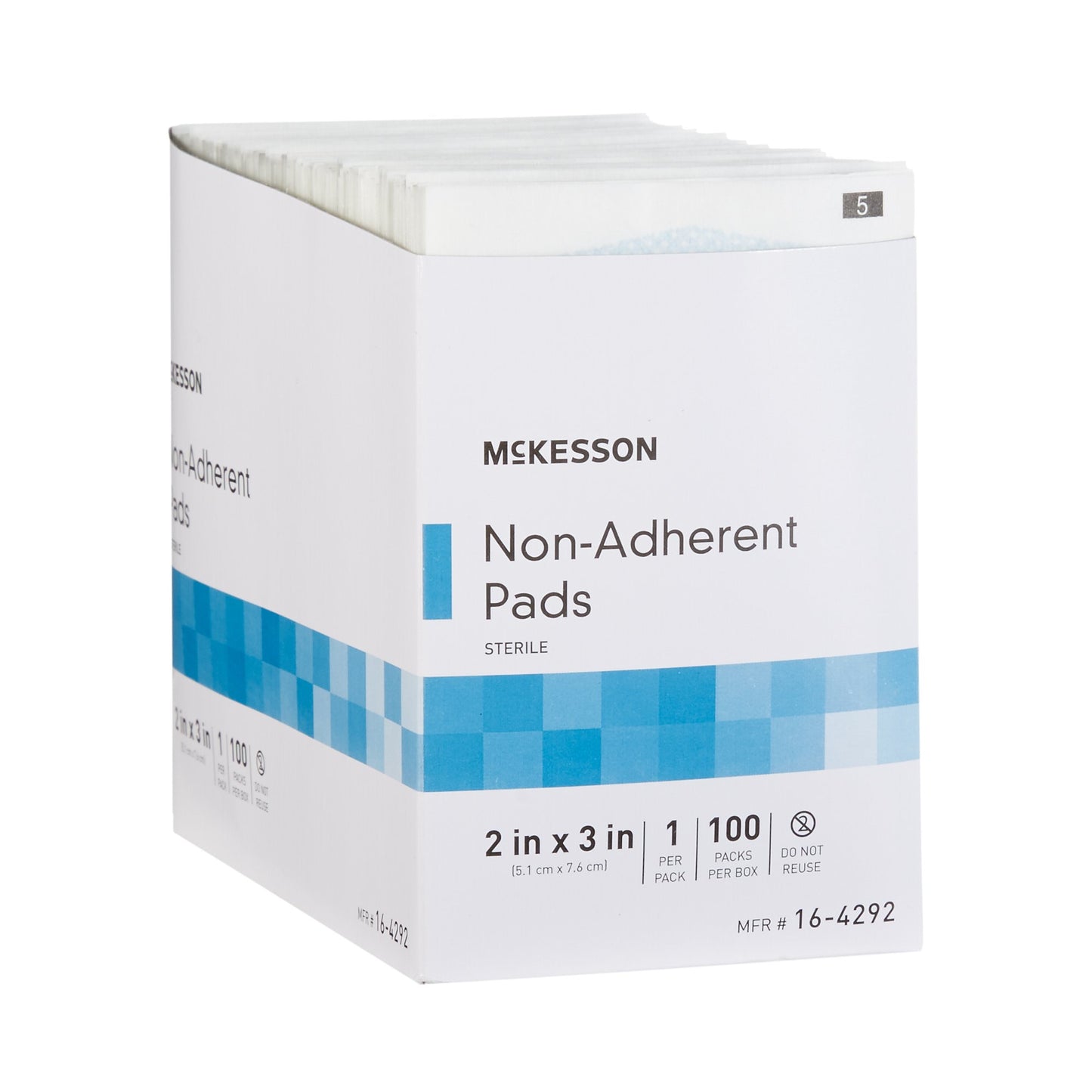 McKesson Nonadherent Dressing, 2 x 3 Inch 16-4292