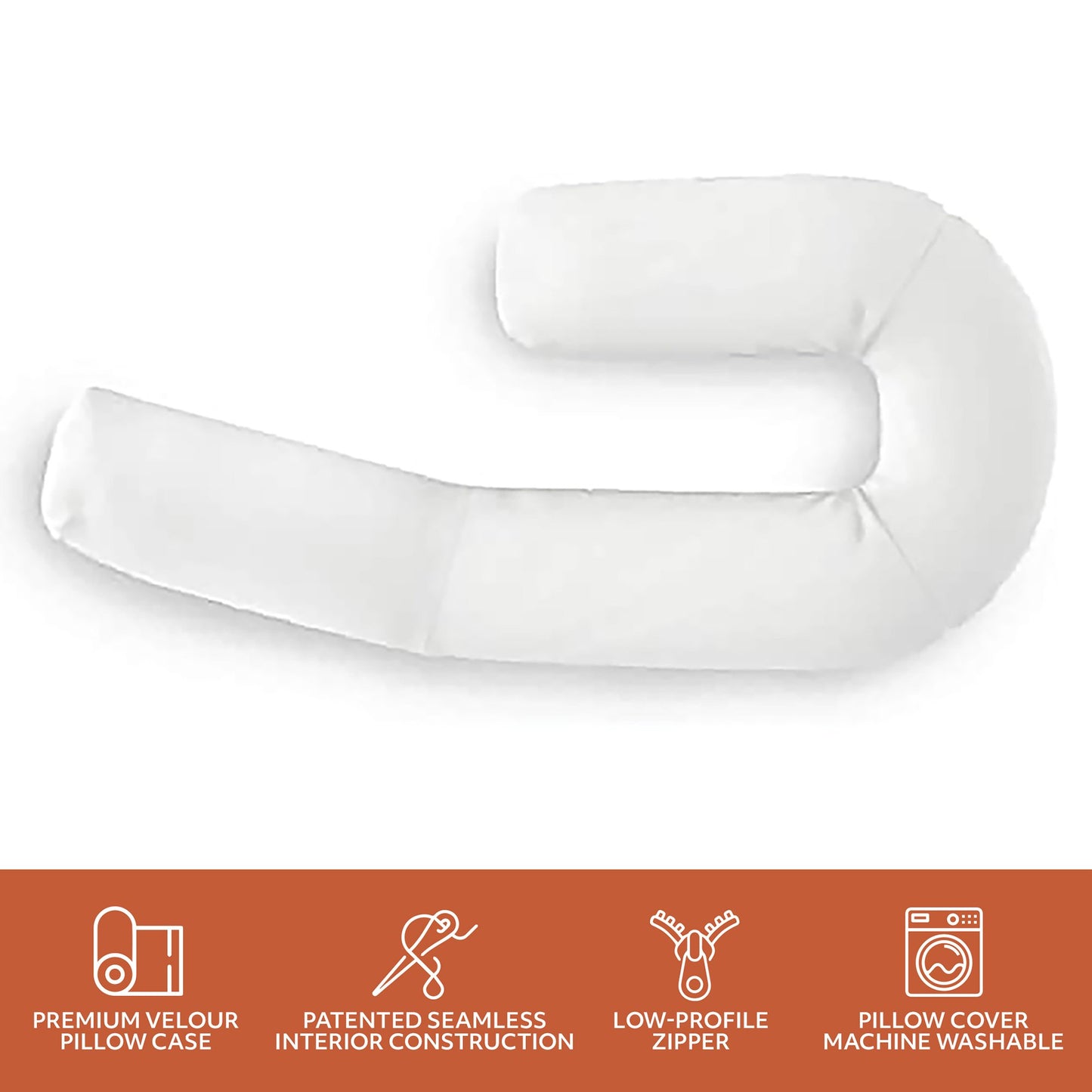 MedCline Therapeutic Body Pillow, Small, Up to 5'1" 1841-01