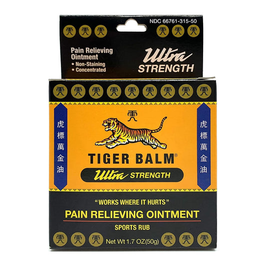 Topical Pain Relief Tiger Balm® Ultra 11% - 11% Strength Camphor / Menthol Ointment 50 Gram - 39278031541