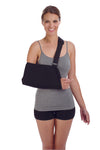 Arm Sling with Shoulder Pad Procare® Deluxe D-Ring / Hook and Loop Strap Closure X-Large - 79-84008