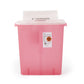 SharpStar™ In-Room™ Multi-purpose Sharps Container, 3 Gallon, 16½ x 13¾ x 6 Inch 8537SA
