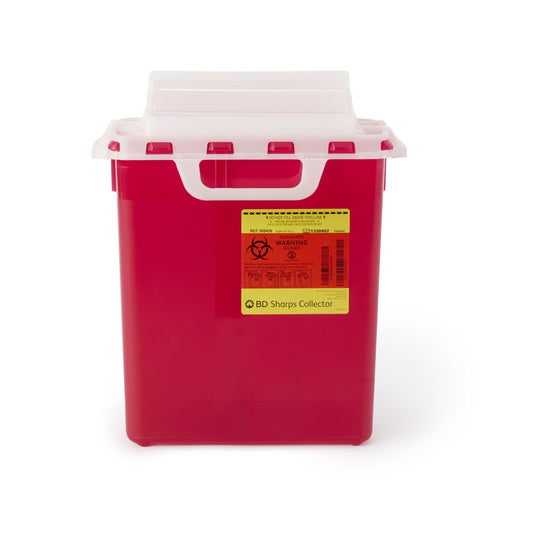 BD Multi-purpose Sharps Container, 16-3/5 x 10-7/10 x 6 Inch 305436