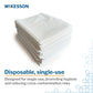 Pillowcase McKesson Standard White Disposable 16-JCPM7