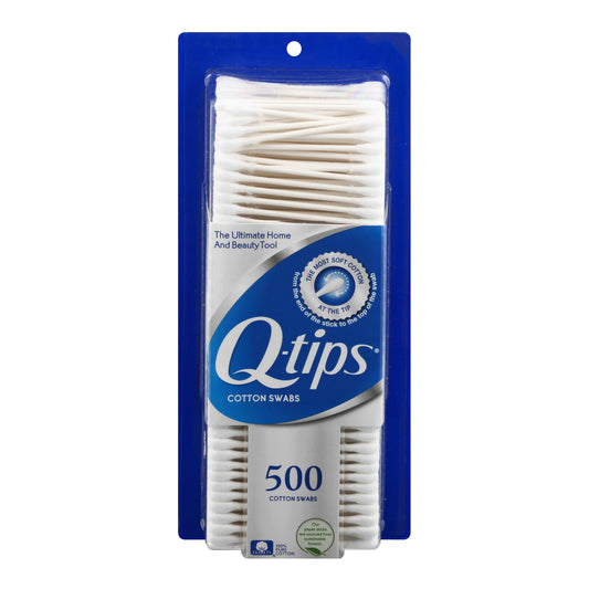 Swabstick Q-Tip® Cotton Tip Cotton Shaft 3 Inch NonSterile 500 per Pack - 30521500700