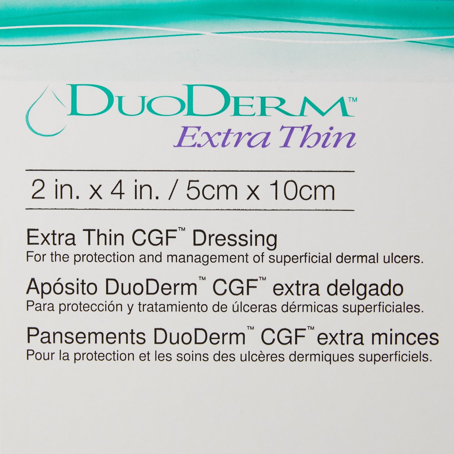 DuoDerm® Extra Thin Hydrocolloid Dressing, 2 x 4 Inch 187900