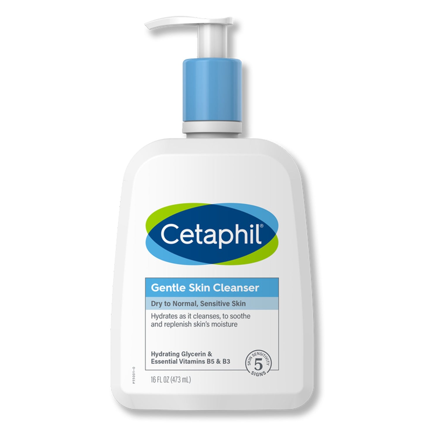 Facial Cleanser Cetaphil® Gentle Skin Cleanser Lotion 16 oz. Pump Bottle Unscented 30299011022