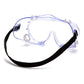 Protective Goggles Pyramex® Fit Over Uncoated Clear Tint Polycarbonate Lens Clear Frame Elastic Strap One Size Fits Most G205