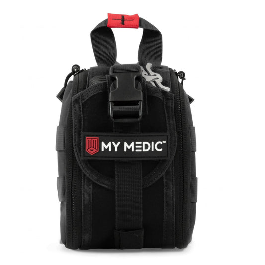 Trauma First Aid Kit My Medic™ TFAK Black Nylon Bag - MM-KIT-SPC-S-TFAK-BLK