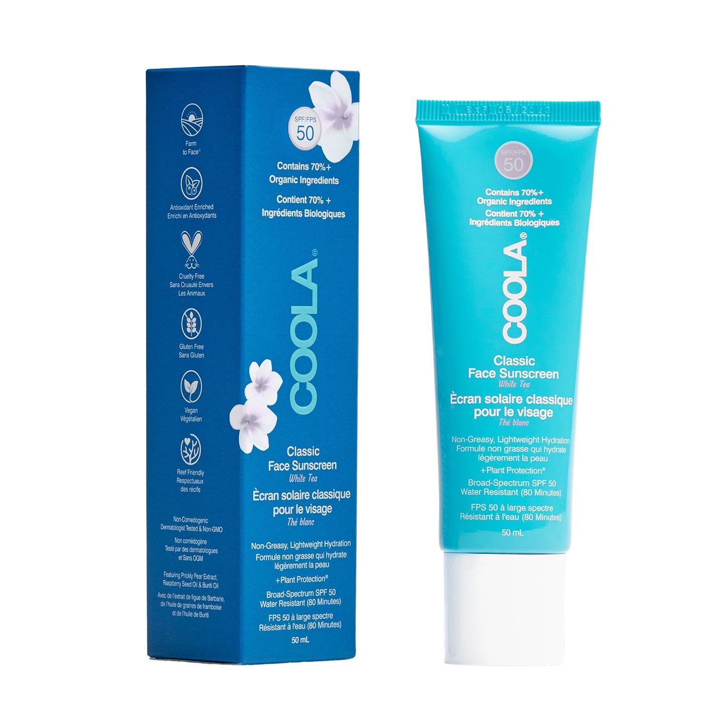 Sunscreen COOLA® Classic Body SPF 50 Lotion 1.7 oz. Tube CL10043