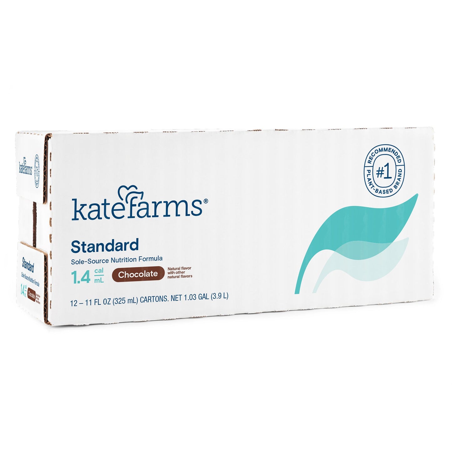 Kate Farms® Standard 1.4 Chocolate Sole-Source Nutrition Formula, 11-oz. carton 811112030454