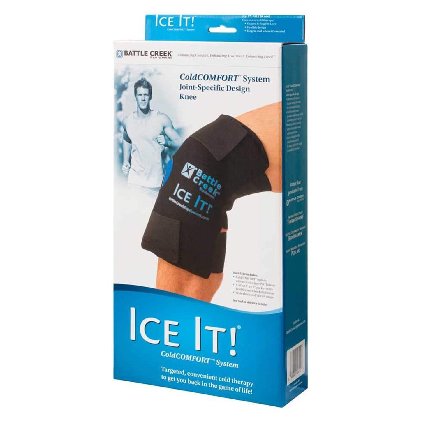 Ice It!® MaxComfort™ System Cold Pack with Wrap, 12 x 13 Inch 512