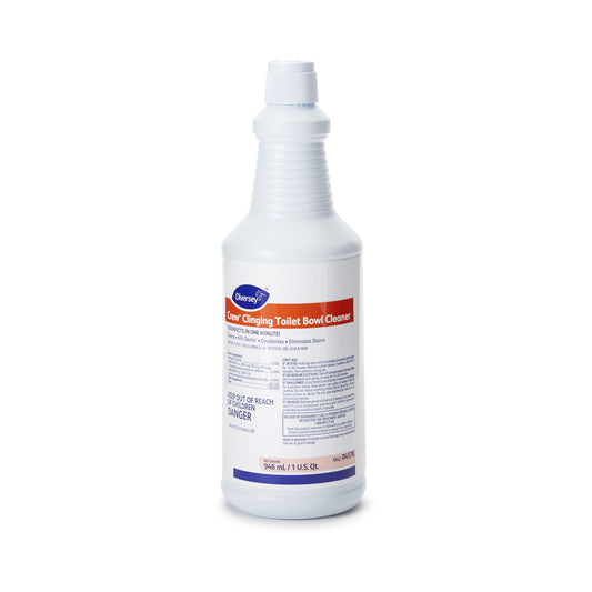 Toilet Bowl Cleaner Diversey™ Crew® Acid Based Manual Squeeze Liquid 32 oz. Bottle Floral Scent NonSterile - DVO04578
