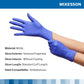 McKesson Confiderm® 4.5C Nitrile Exam Glove, Medium, Blue 14-6N34