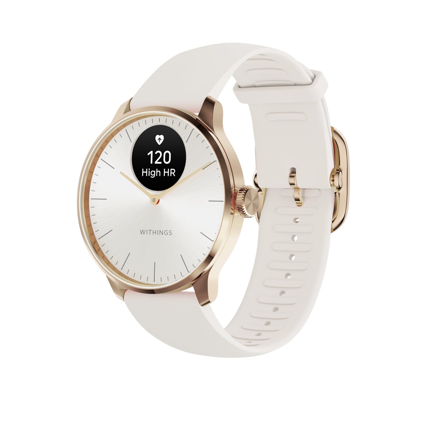 Withings ScanWatch Light Smart Watch, 37mm, Sand HWA11-MODEL 1-ALL-INT