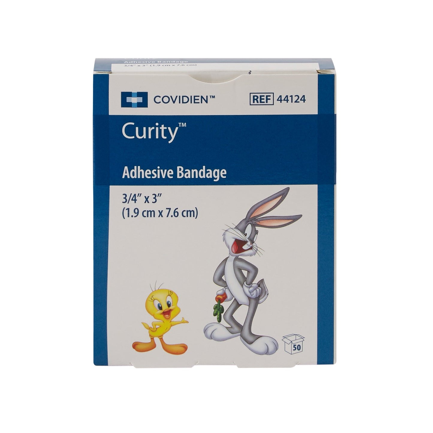 Curity™ Assorted Looney Tunes Adhesive Strip, ¾ x 3 Inch 44124