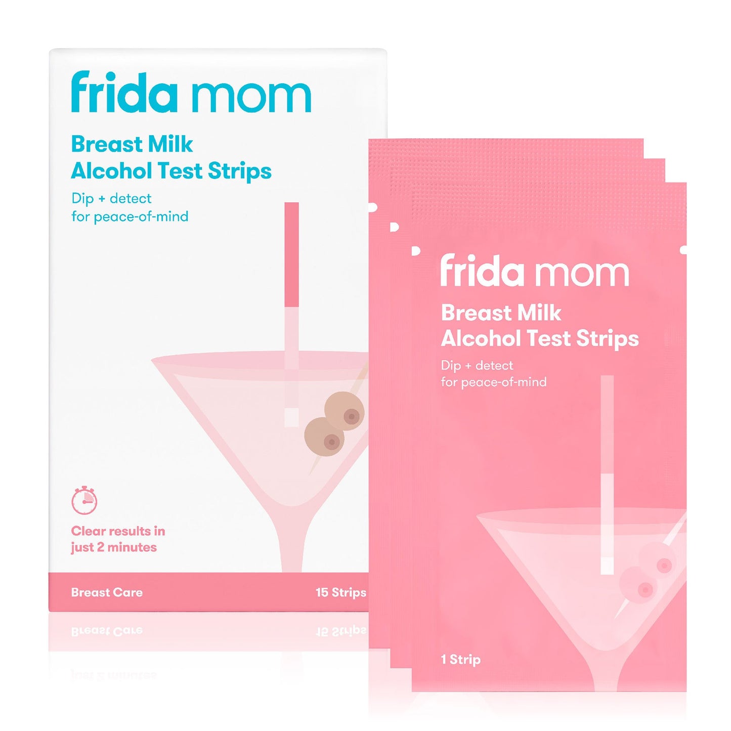 Drugs of Abuse Test Kit Frida Mom Breastmilk Alcohol Detection Test 12 Tests 100001399