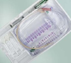 Indwelling Catheter Tray SureStep™ Lubri-Sil™ I.C. Foley 16 Fr. 5 cc Balloon Silver Hyrogel Coated Silicone - A300416A