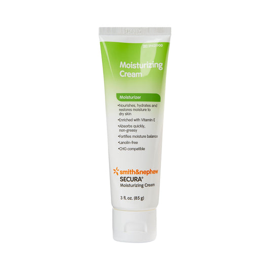 Hand and Body Moisturizer Secura™ 3 oz. Tube Unscented Cream - 59431900