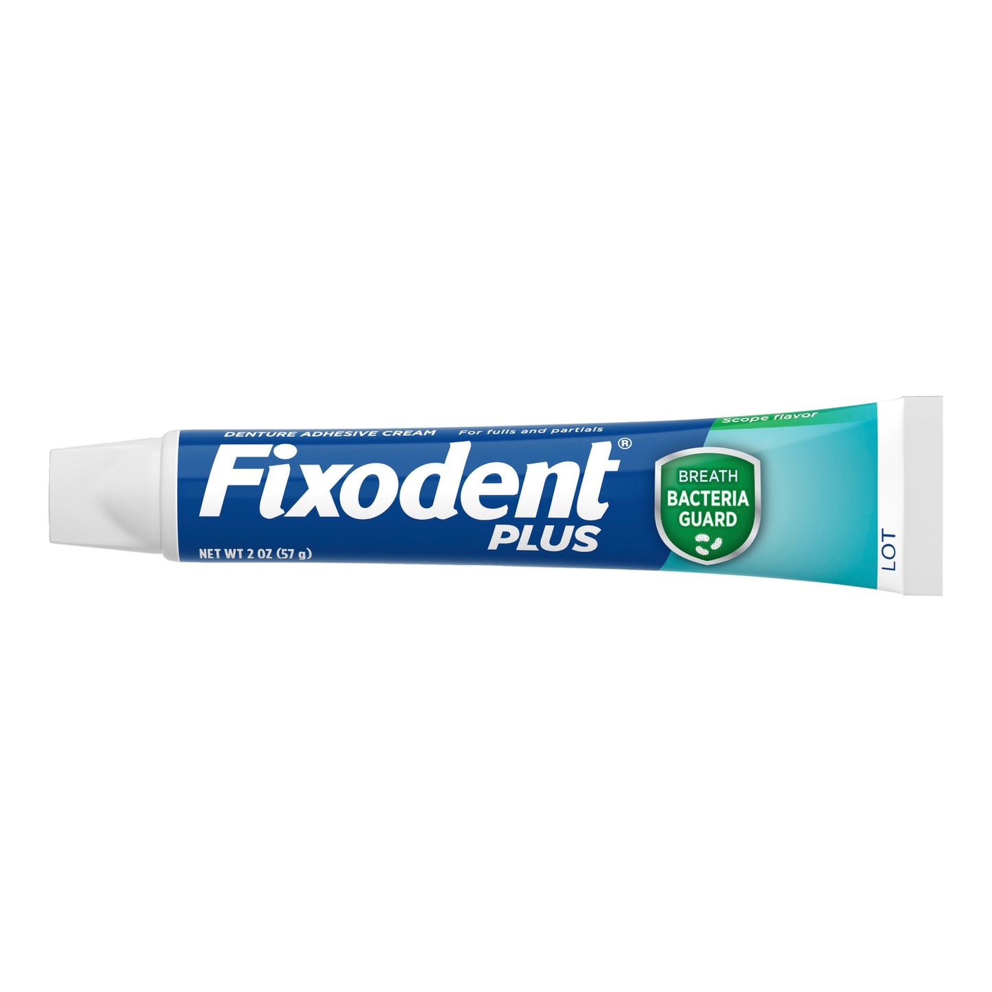 Fixodent Plus Denture Adhesive Cream Breath Bacteria Guard 03700096070