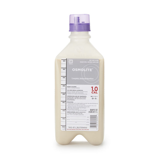 Tube Feeding Formula Osmolite® 1.0 Cal Unflavored Liquid 33.8 oz. Bottle - 62691