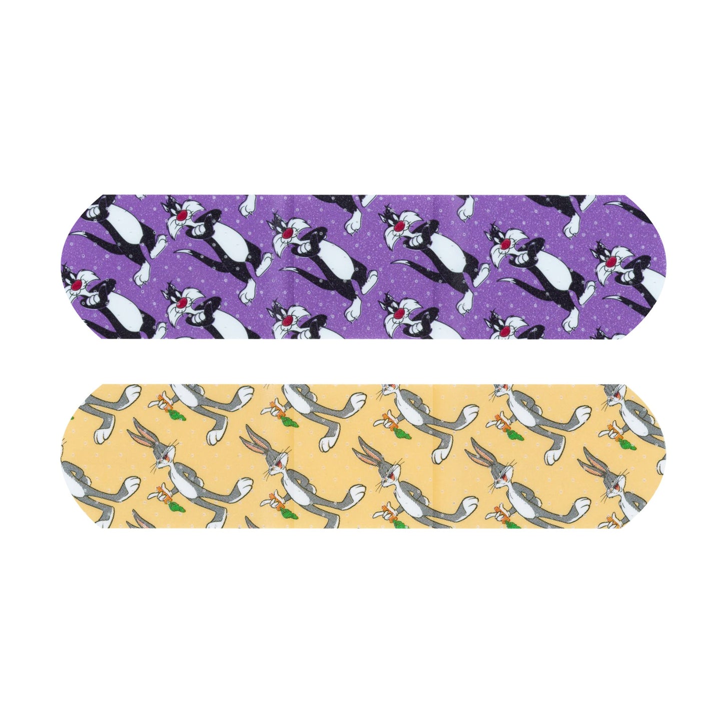 Adhesive Strip Looney Tunes™ Stat Strip® 3/4 X 3 Inch Plastic Rectangle Kid Design (Bugs Bunny /Sylvester) Sterile - 1086737
