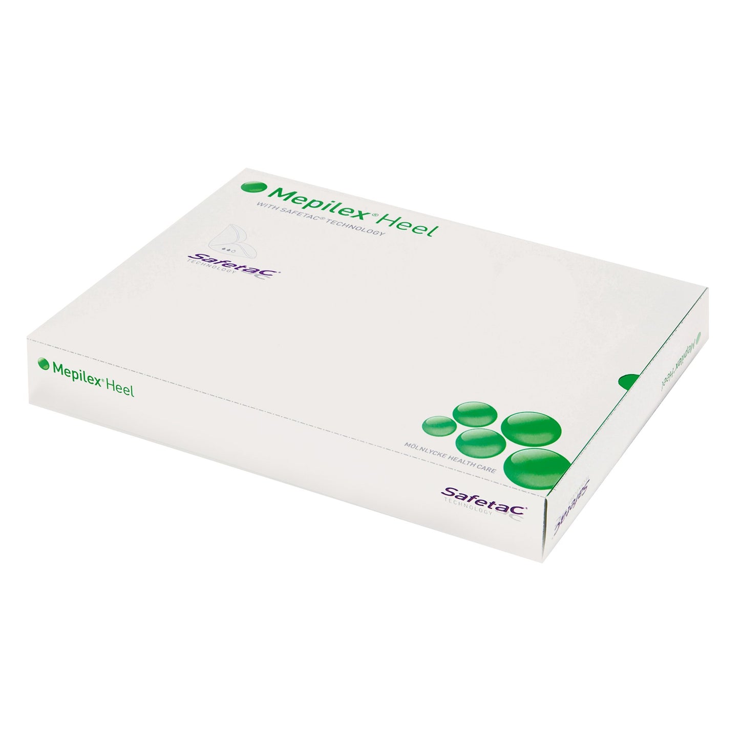 Mepilex® Heel Conformable Foam Dressing for Wounds on Heels, 13 x 20 cm 288100