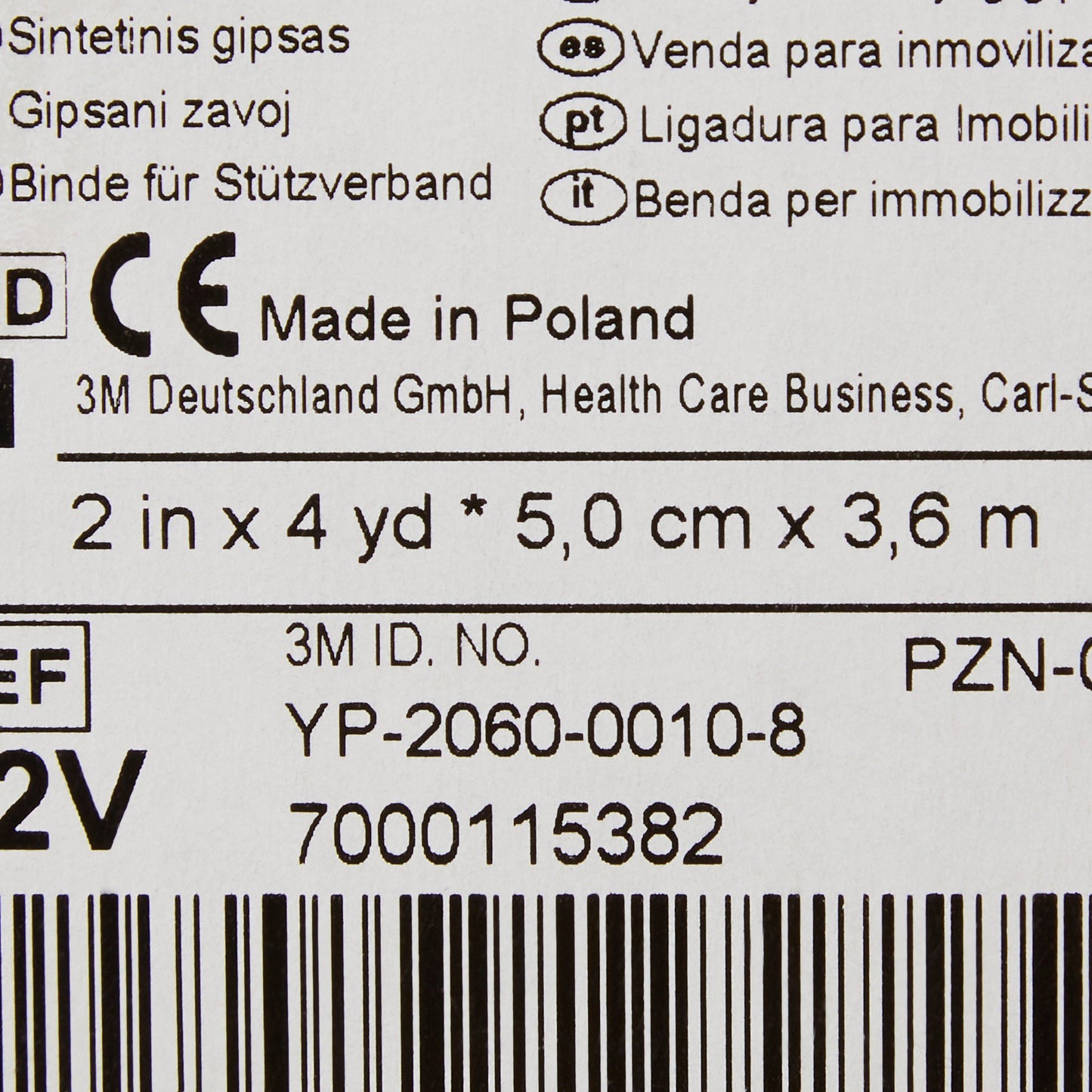 3M™ Scotchcast™ Plus Bright Green Cast Tape, 2 Inch x 4 Yard 82002V