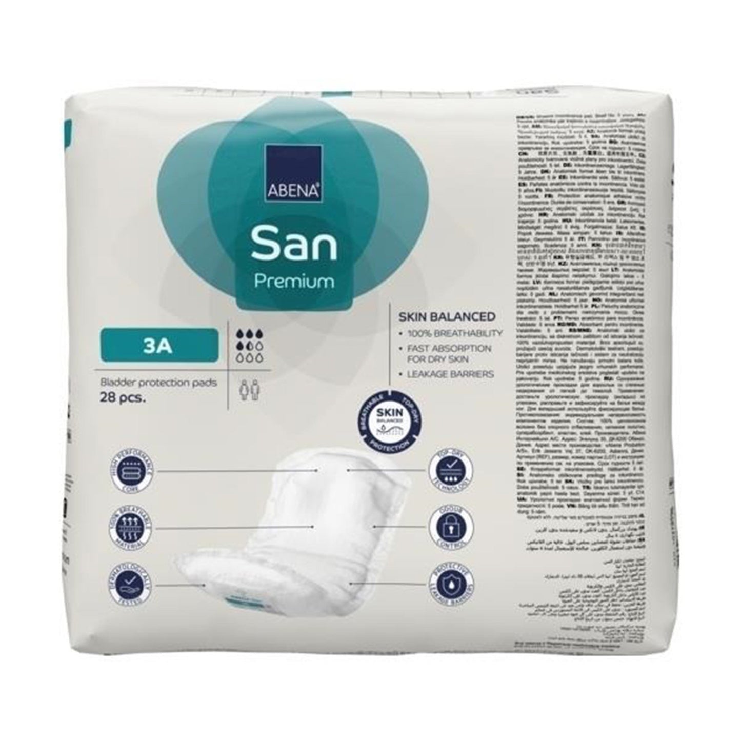 Abena® San 3A Premium Bladder Protection Pads 1000021305