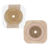 Ostomy Barrier New Image™ CeraPlus™ Precut, Extended Wear Adhesive Tape Borders 44 mm Flange Green Code System 1 Inch Opening - 11904