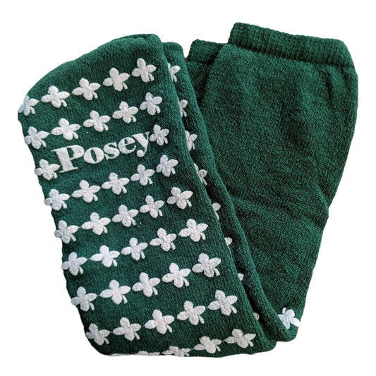 Posey® Fall Management Slipper Socks Standard Green 6239G