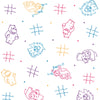 Table Paper Pedia Pals® 18 Inch Width 125 Foot Length Print (Animal) Crepe - 49005