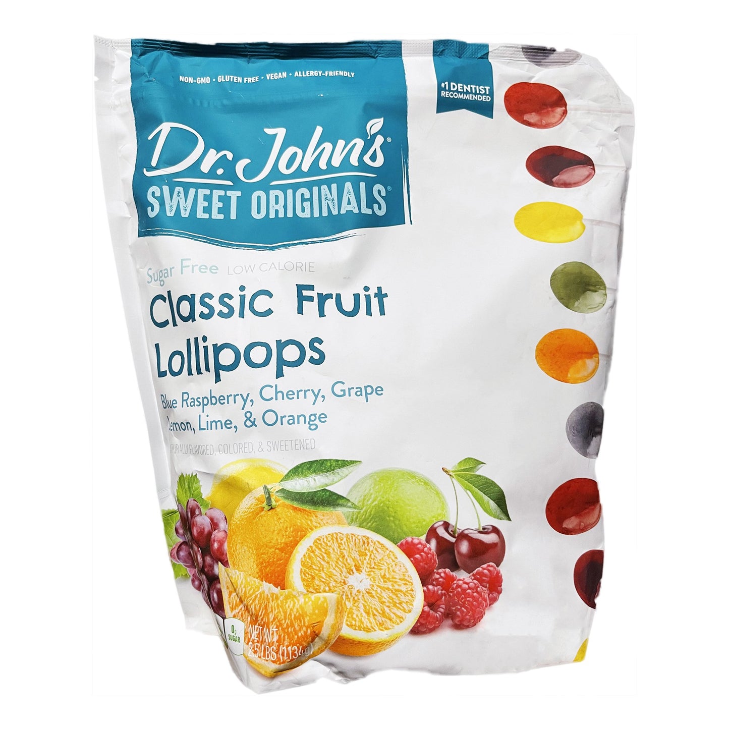 Sugar-Free Lollipop Dr. John's Candies® - 4056