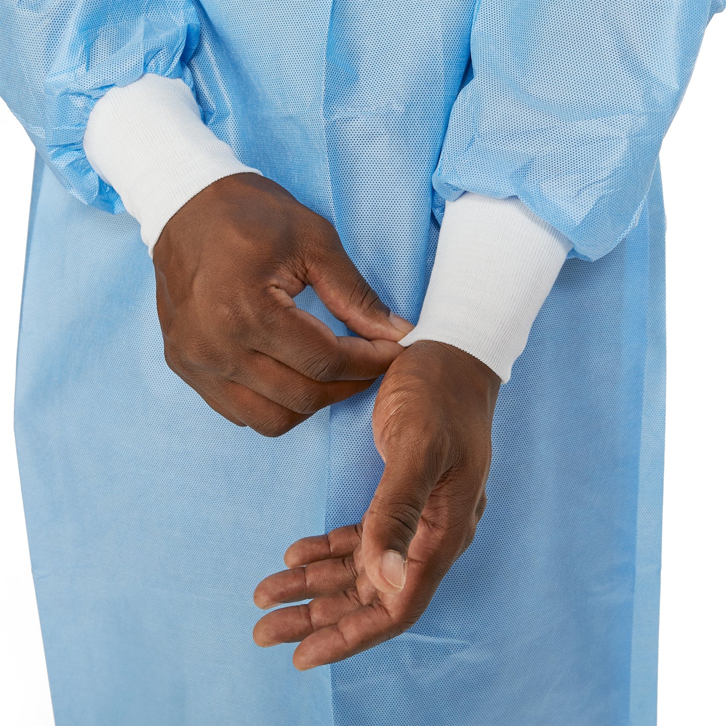 McKesson Nonrated Isolation Gowns, Blue, Extra Large 16-NFKHLTSB6-XL