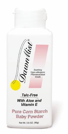 DawnMist® Pure Corn Starch Baby Powder, 3.5 oz. BP35C