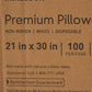 McKesson White Nonwoven Pillowcase, 21 x 30 Inch 16-915