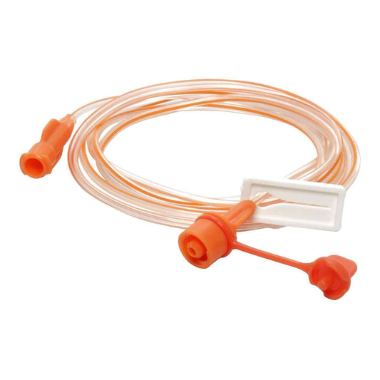 ENFit Extension Set NeoConnect 60 Inch, Orange, PVC Tubing, Sterile - EXT-60NC
