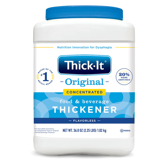 Food and Beverage Thickener Thick-It® Original Concentrated 36 oz. Canister Unflavored Powder IDDSI Level 0 Thin - J587-C6800