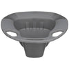 Stackable Bedpan McKesson Graphite 2 Quart / 1893 mL - 56-80245