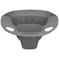 McKesson Stackable Bedpan, Non-Stick Plastic, Graphite Color 56-80245