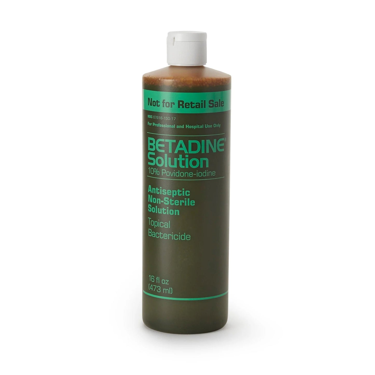 Skin Prep Solution Betadine® 16 oz. Bottle 10% Strength Povidone-Iodine NonSterile - BSO16P